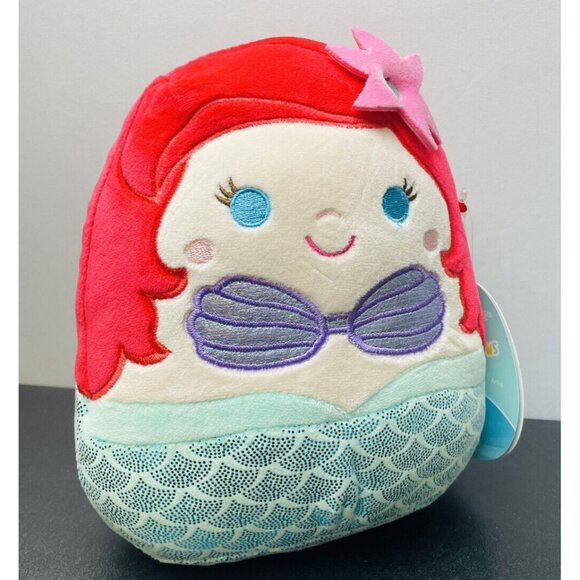 Disney Other - Squishmallows ~Disney ~Ariel Princess 7”